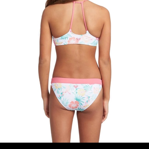 Roxy girls x Barbie Reversible Toddler Bikini! - Picture 2 of 10